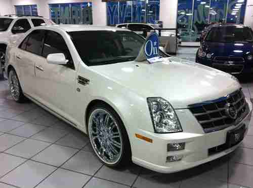 2011 Cadillac STS 3.6L w/ VOUGE TIRES GIOVANNI WHEELS - WHOLESALE AUCTION, US $31,988.00, image 3