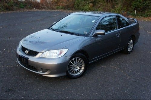 2005 honda civic special edition ex coupe 2-door 1.7l 5speed/1 owner/low reserve