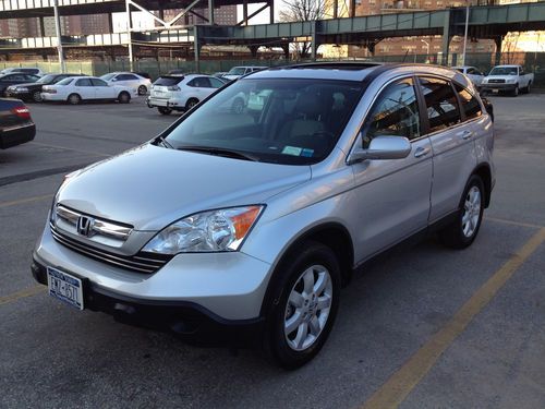 2009 1 owner clean honda cr-v ex-l sport utility 4-door 2.4l