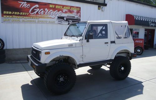 1987 suzuki samurai 4x4 "lifted"  off road fun-loaded with cool features