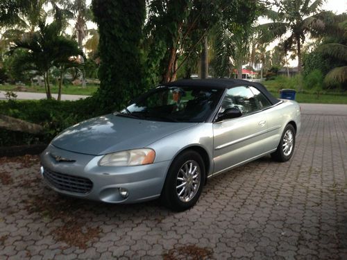 2003 chrysler sebring limited convertible 2-door 2.7l