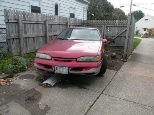 1995 ford thunderbird  coupe 2-door 4.3 v8 new engine trans nr