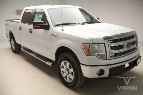 2013 xlt texas edition crew 4x4 longbed 18s chrome gray cloth v6 ecoboost sync