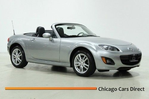 10 mazda mx5 sport leather 5-speed manual convenience 11k mls clean history