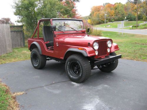 1973 jeep cj5 base sport utility 2-door 5.0l