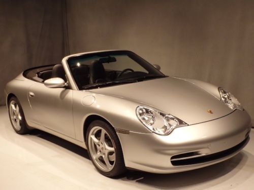 2002 02 porsche 911 carrera 4 cabriolet c4 convertible 17k mi 1 ownercleancarfax