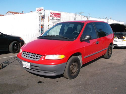 1999 plymouth voyager, no reserve