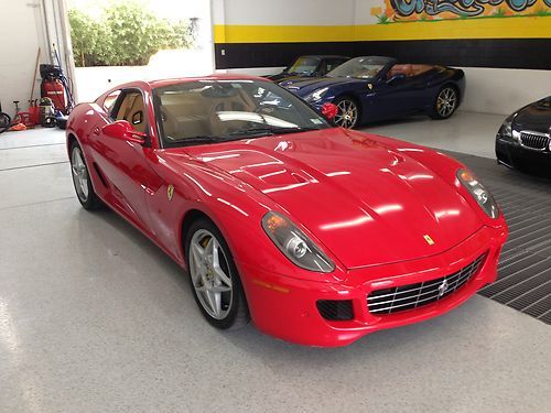 2008 ferrari 599 gtb fiorano coupe 2-door 6.0l