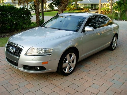 2008 audi a6 quattro v8 awd~over $60,000.00 new~&#034;s&#034; line exteroir pak~&#034;tech&#034; pak