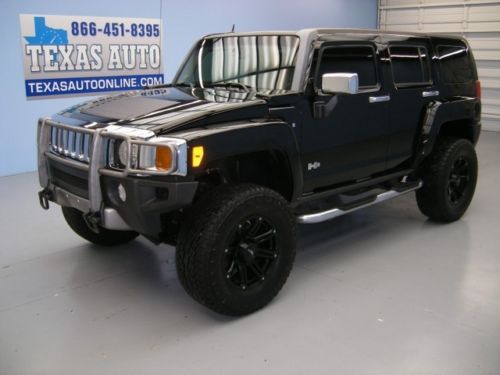 We finance!!!  2006 hummer h3 4x4 roof lifted heated leather monsoon texas auto