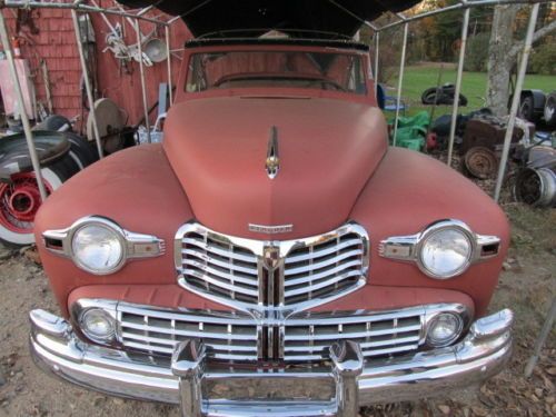 1948 lincoln continental cabriolet convertible excellent project car