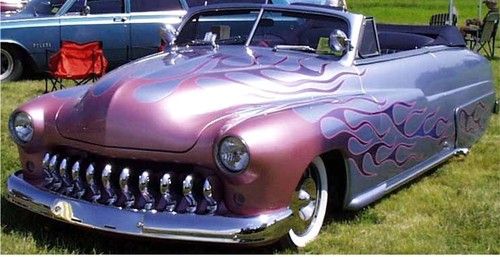 Custom 1950 mercury convertible &#034;lead sled&#034;