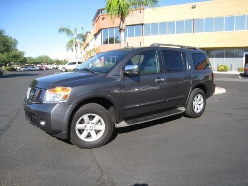 2011 nissan armada sv rear camera third seat bluetooth below wholesale warranty
