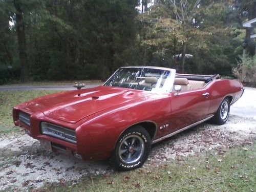 1969 pontiac gto convertible