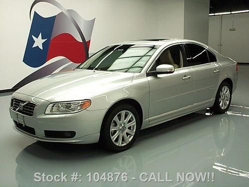 2009 volvo s80 3.2 heated leather sunroof only 60k mi texas direct auto