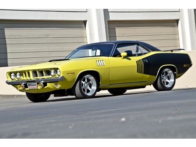 1971 plymouth barracuda 426 hemi 14k miles documented car craft magazine build