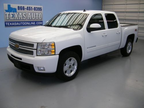 We finance! 2012 chevrolet silverado 1500 ltz 4x4 z-71 heated leather texas auto