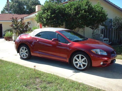 2007 mitsubishi eclipse spyder gt convertible 2-door 3.8l