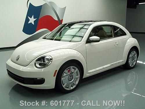 2013 volkswagen beetle heated seats sunroof nav 6k mi texas direct auto