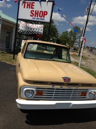 Classic ford f100 pickup, fully restored