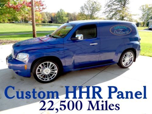 2008 chevrolet hhr panel lt custom sport utility low miles loaded delivery van