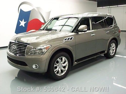 2013 infiniti qx56 sunroof nav rear cam 20&#034; wheels 17k texas direct auto