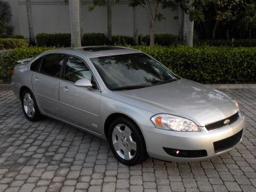 06 impala ss automatic leather bose heated seats sunroof 5.3l v-8 1 fl owner