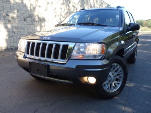 Jeep grand cherokee limited quadra-drive heated leather navigation  no reserve