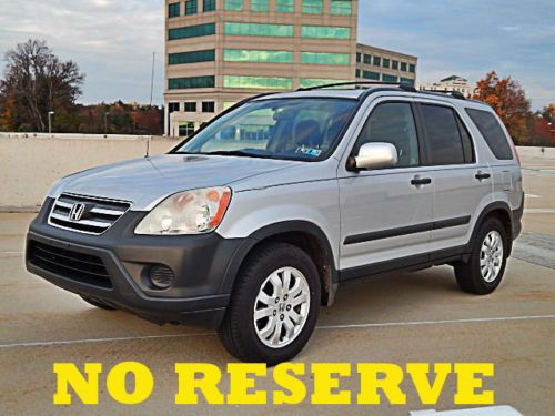 2005 honda cr-v ex 4wd gas saver wow no reserve auction!!!