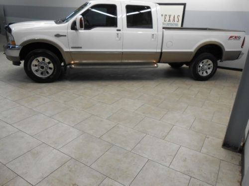 04 f350 king ranch fx-4 powerstroke diesel sunroof leather 4x4 crew cab finance