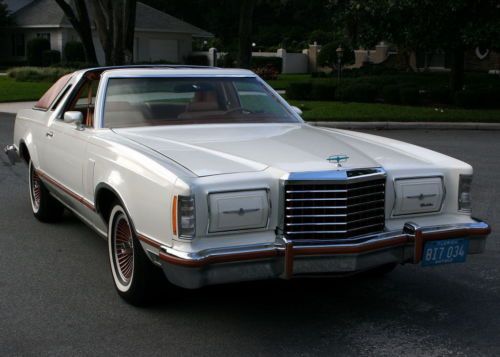 Rare anniversary ttop survivor-1978 ford thunderbird diamond jubilee - 27k mi