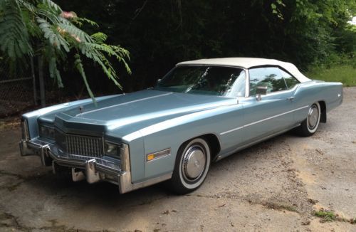 1975 cadillac eldorado base convertible 2-door 8.2l