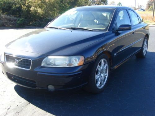 2006 volvo s60 2.5t sedan 4-door 2.5l, auto, sunroof