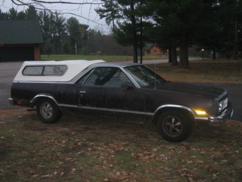 1986 chevrolet el camino conquista standard cab pickup 2-door 4.3l