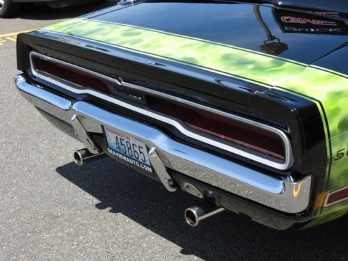 1970 DODGE CHARGER 500 WITH AMAZING BODY& STUNNING BLACK PAINT ! OFF-THE-CHART !, image 20