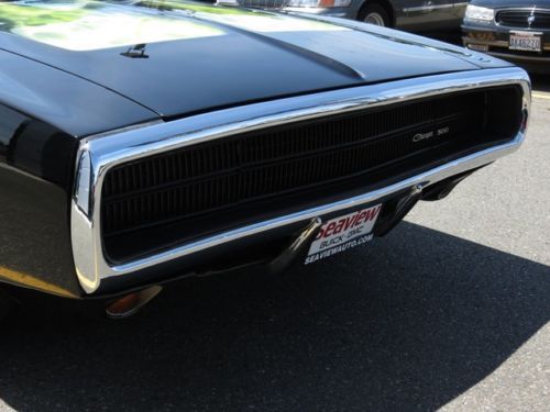 1970 DODGE CHARGER 500 WITH AMAZING BODY& STUNNING BLACK PAINT ! OFF-THE-CHART !, image 21