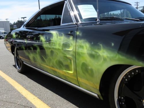 1970 DODGE CHARGER 500 WITH AMAZING BODY& STUNNING BLACK PAINT ! OFF-THE-CHART !, image 26