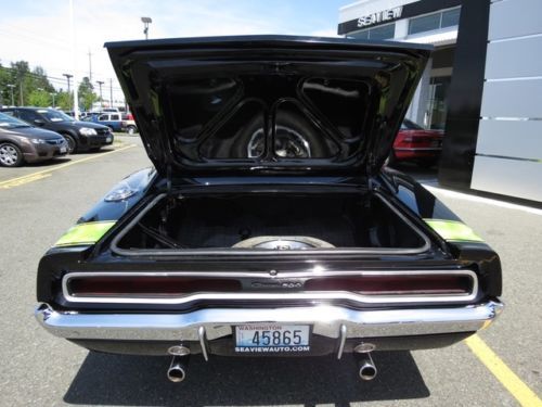 1970 DODGE CHARGER 500 WITH AMAZING BODY& STUNNING BLACK PAINT ! OFF-THE-CHART !, image 67