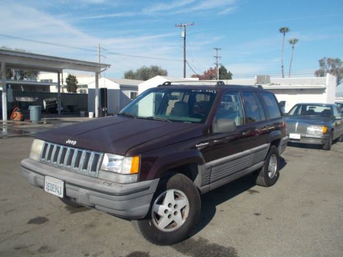 1993 jeep grand cherokee, no reserve