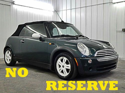 2005 mini cooper convertible  loaded sporty fun runs great no reserve!