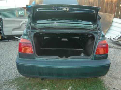 1995 volkswagen cabrio base convertible 2-door 2.0l