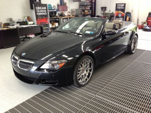 2007 bmw m6 convertible 2-door v10 smg new tires recent service