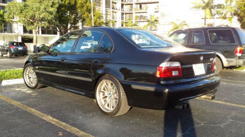 2001 bmw m5 base sedan 4-door 5.0l black