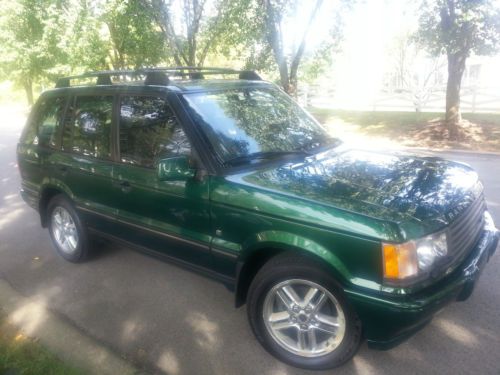 2001 land rover range rover hse sport utility 4-door 4.6l