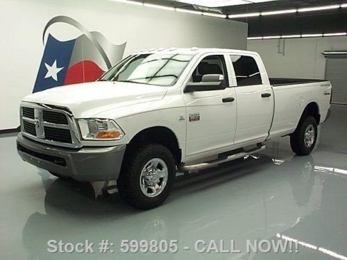 2011 dodge ram 2500 crew 4x4 diesel long bed 6-pass 65k texas direct auto