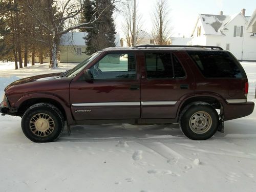 2001 gmc jimmy sle sport utility 4-door 4.3l runs good but has exterior damage