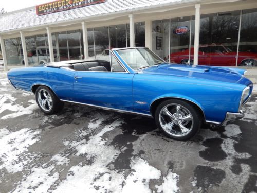 1966 pontiac lemans convertible 400 his/hers shifter disc brake gto tribute