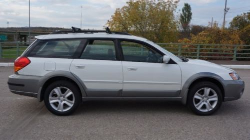 2005 subaru outback xt limited ltd turbo 5-speed leather loaded roof racks rare