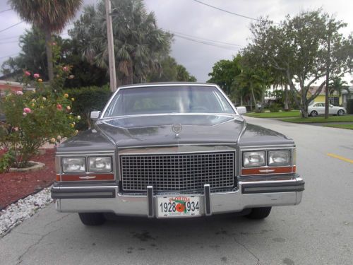 1988 cadillac fleetwood 4 door 2nd owner