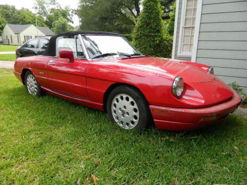 Alfa romeo spider veloce